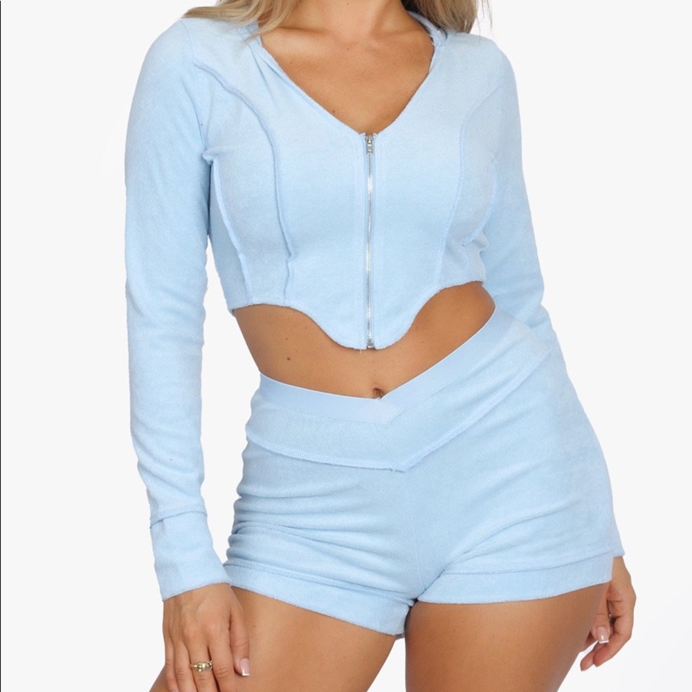 Brand new 2 piece shorts set